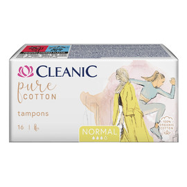 Pure Cotton Tampony Normal z bawełny organicznej - 16 sztuk