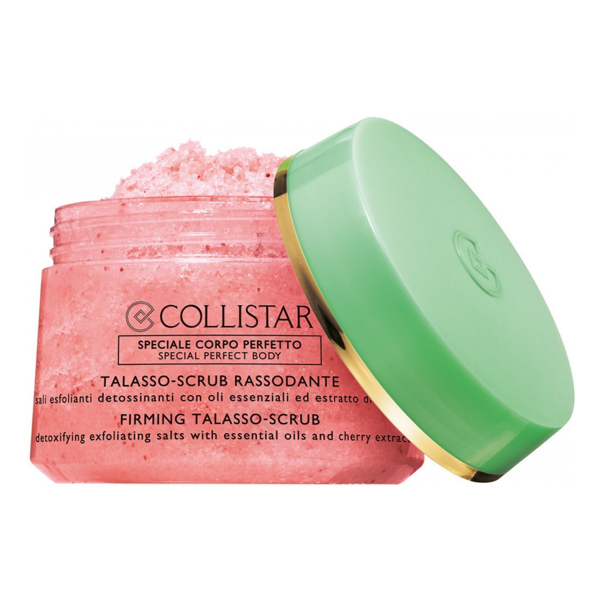 Collistar Firming Talasso-Scrub Detoxifying Exfoliating Salts Peeling ujędrniający z solą morską i ekstraktem z wiśni 700g