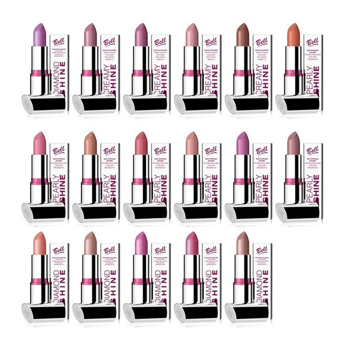 Bell Creamy Shine Nawilżająca Pomadka Do Ust 5ml