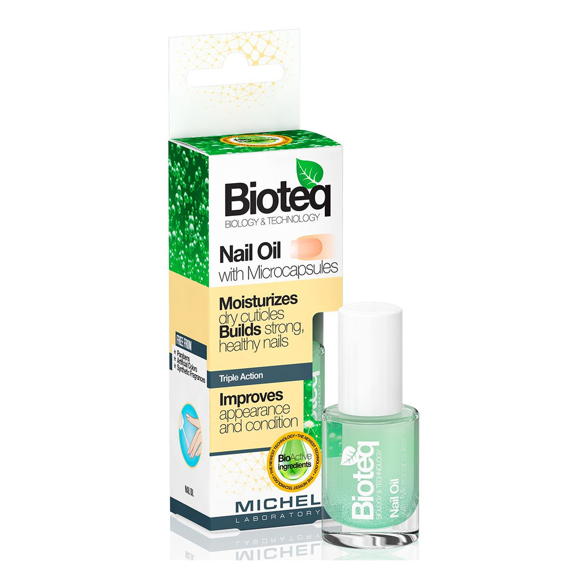 Bioteq olejek do paznokci z mikrokapsułkami 10ml