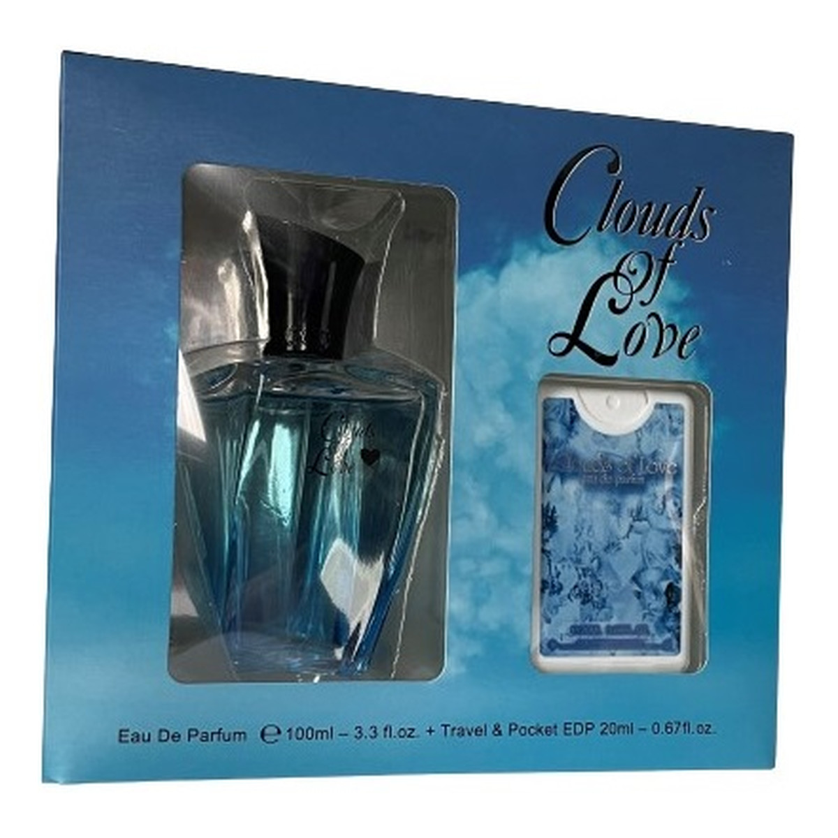 Omerta Clouds Of Love Zestaw woda perfumowana spray 100ml + woda perfumowana spray 20ml