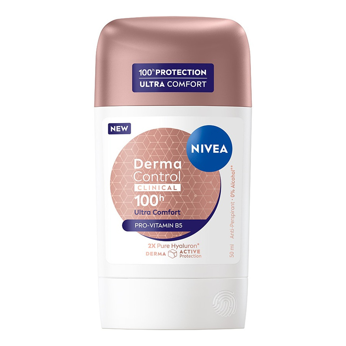 Nivea Derma Control Clinical Ultra Comfort antyperspirant sztyft dla kobiet 50ml