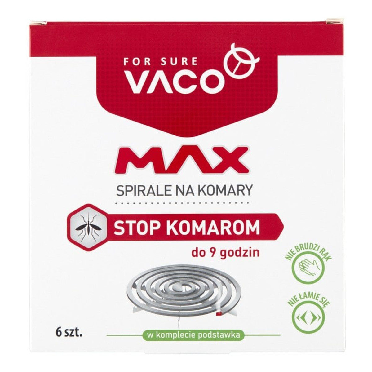 Vaco MAX Spirale na komary Stop Komarom 1op.-6szt