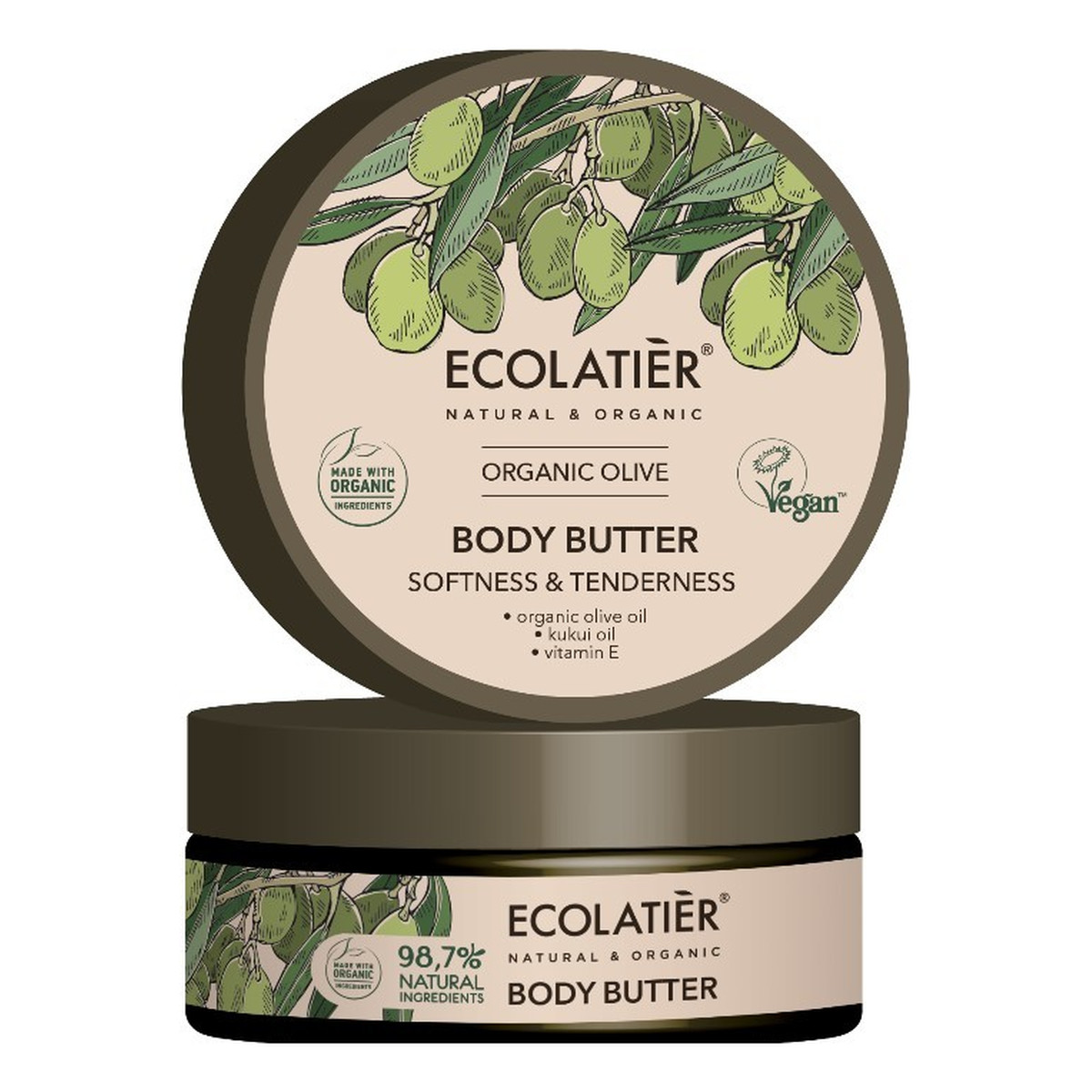 Ecolatier Olive Masło do ciała Miękkość i Delikatność 150ml