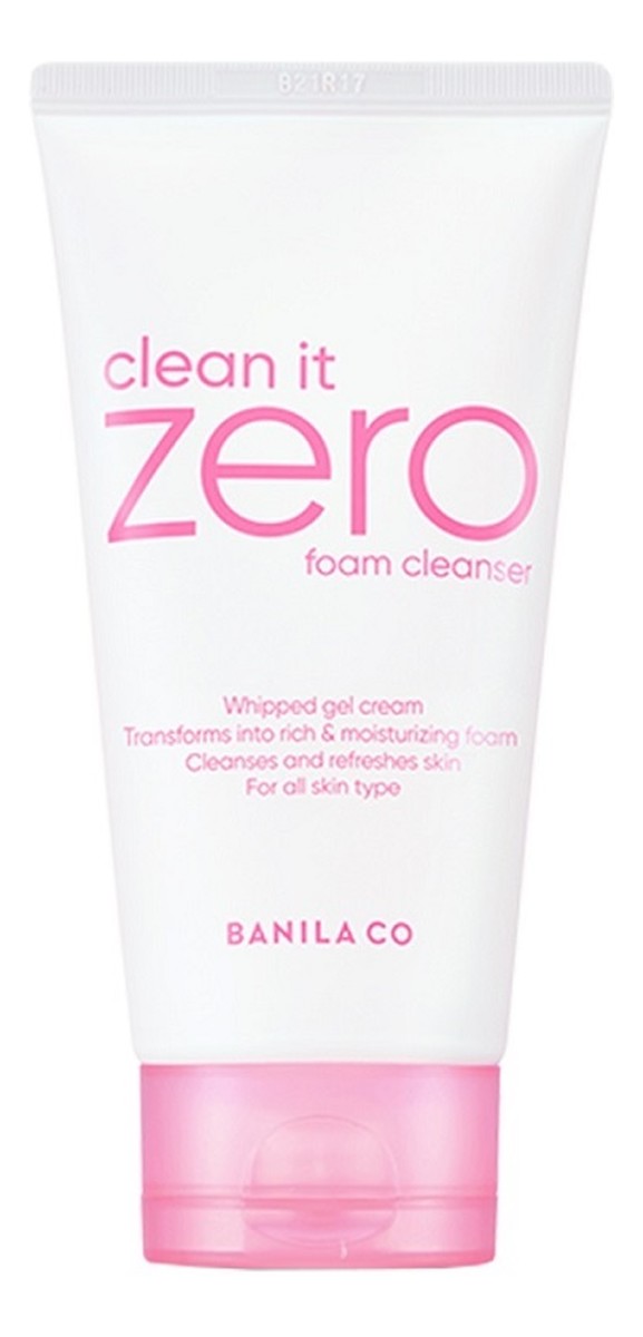 Clean it zero foam cleanser oczyszczająca pianka do twarzy