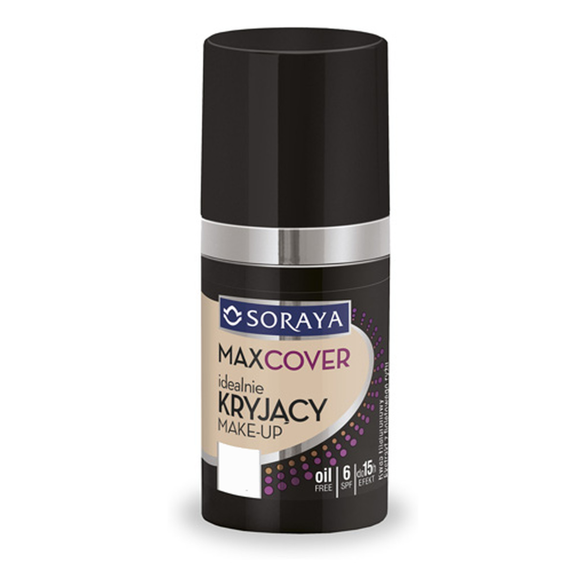 Soraya Make Up Max Cover Idealnie Kryjacy Podkład Do Twarzy 33ml