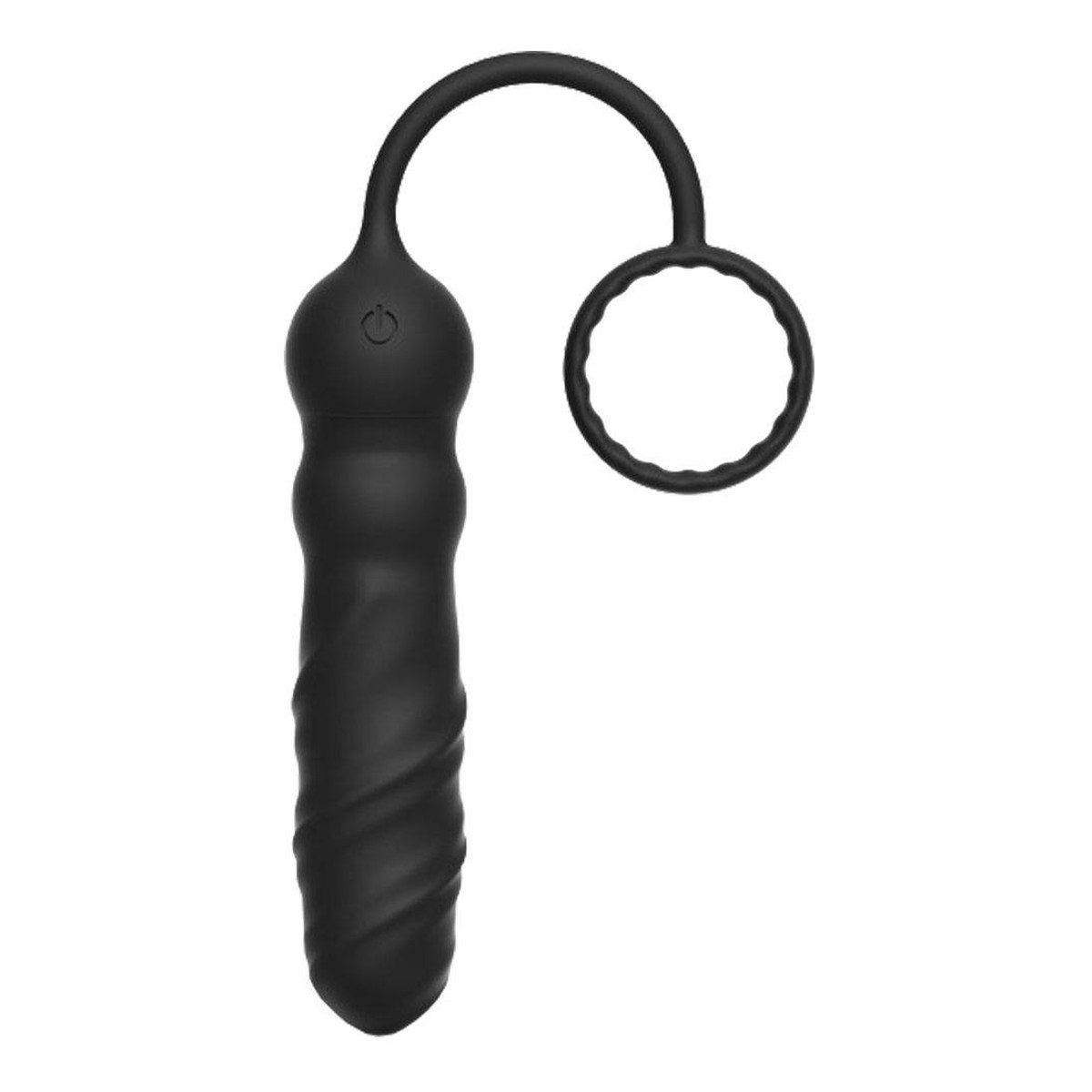 Marc Dorcel Deep seeker plug anal korek analny i pierścień na penisa black