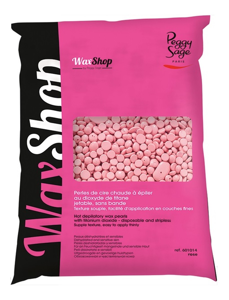 Wax shop perełki wosku do depilacji na gorąco różane