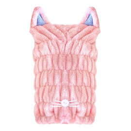 Kids bath hair wrap kąpielowy turban dla dzieci pink