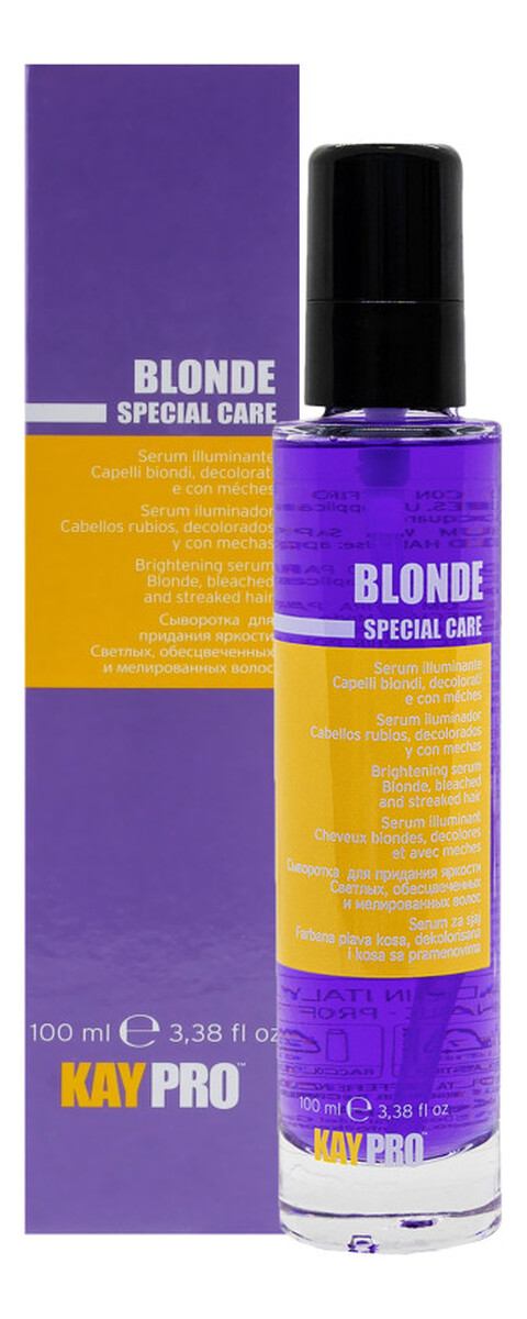 Serum do włosów rozjaśnianych
