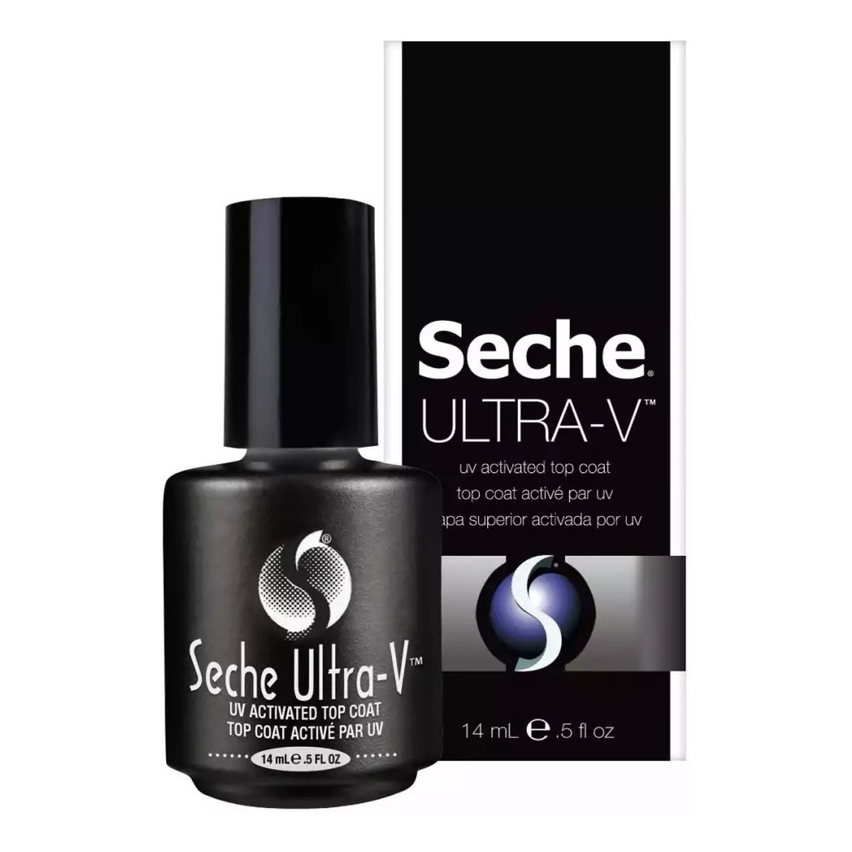 Seche Ultra-V Top Coat Lakier nawierzchniowy do lampy UV 14ml