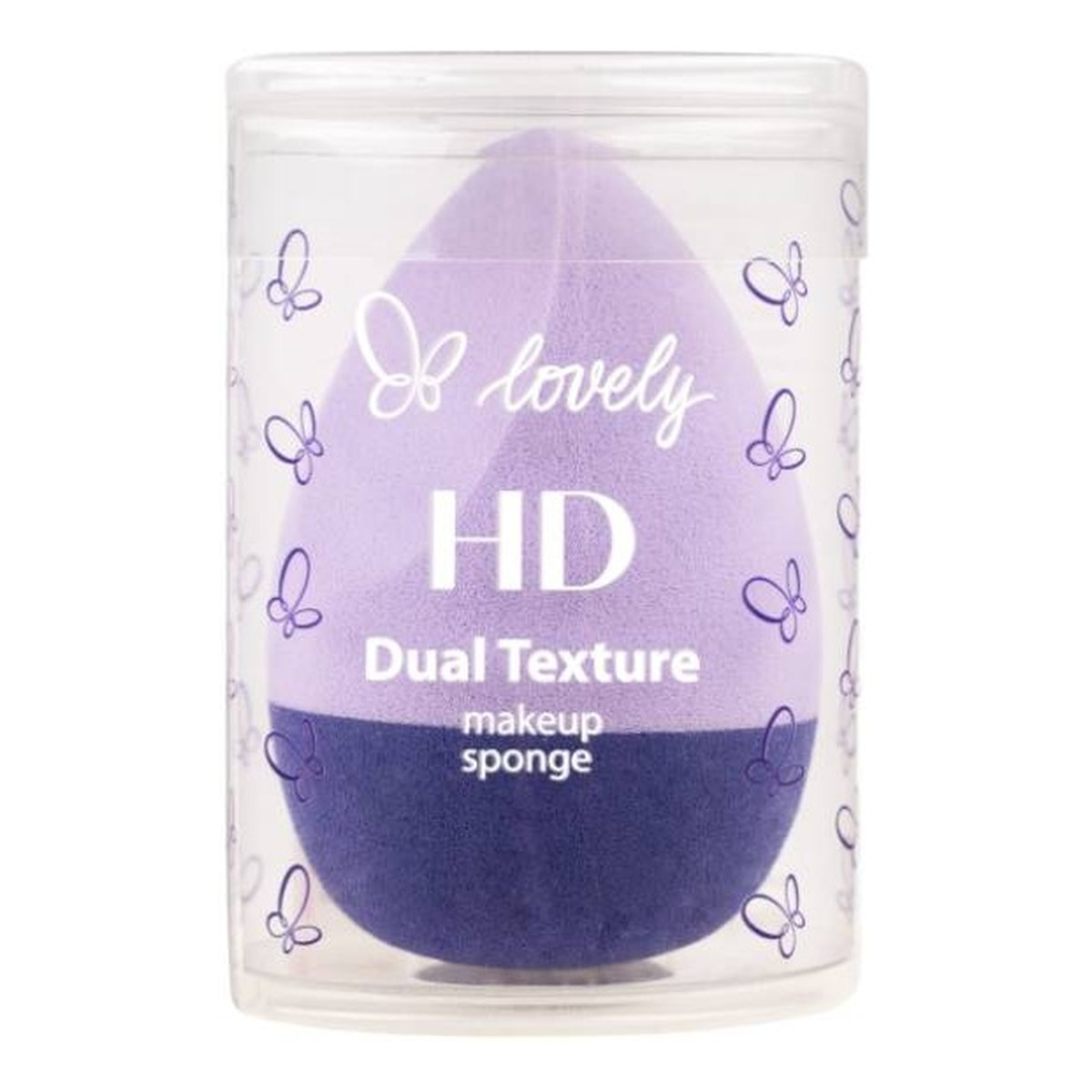 Lovely HD Dual Texture Makeup Sponge dwumateriałowa gąbka do makijażu