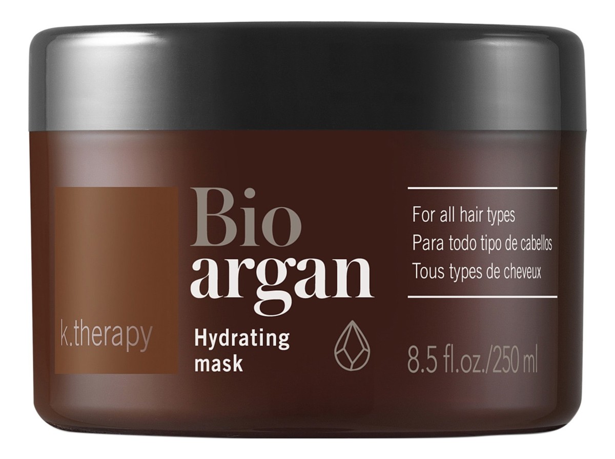 K. therapy bio-argan mask nawilżająca maska do włosów z organicznym olejkiem arganowym