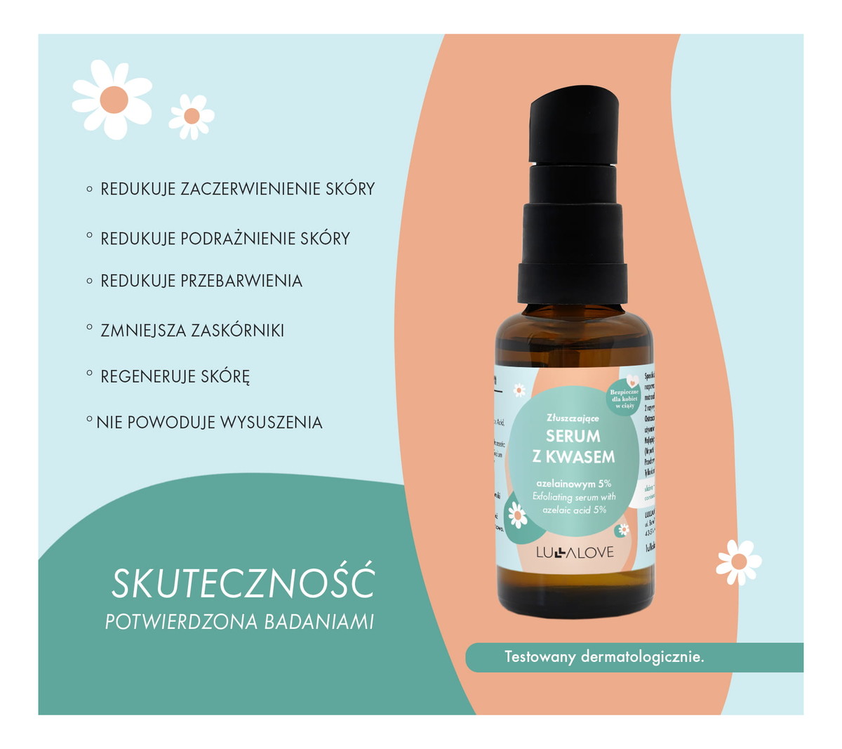 Złuszczające serum z kwasem azelainowym 5%