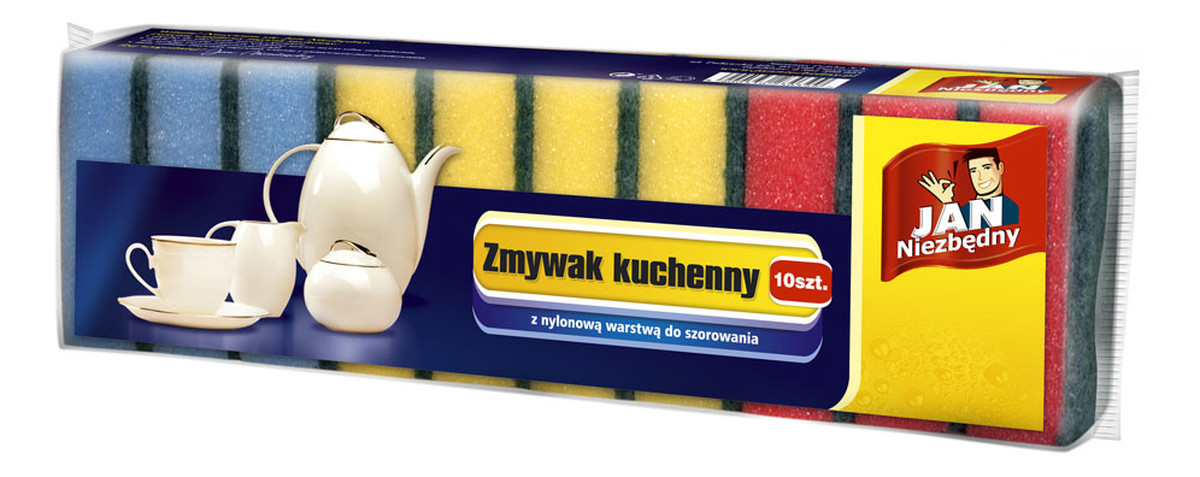 Sarantis Jan Niezbędny Zmywak kuchenny 1op-10szt