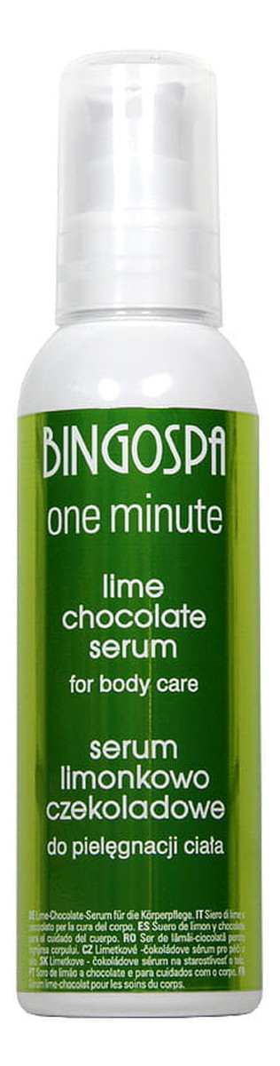 One minute serum limonkowo-czekoladowe do pielęgnacji ciała 