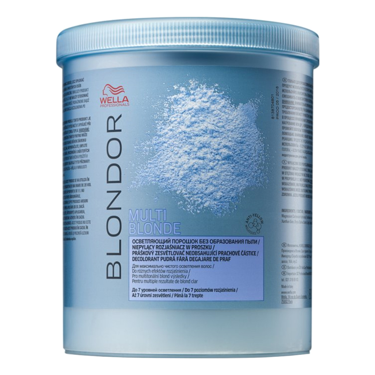 Wella Professionals Blondor Multi Blond Powder - rozjaśniacz bezpyłowy 800g