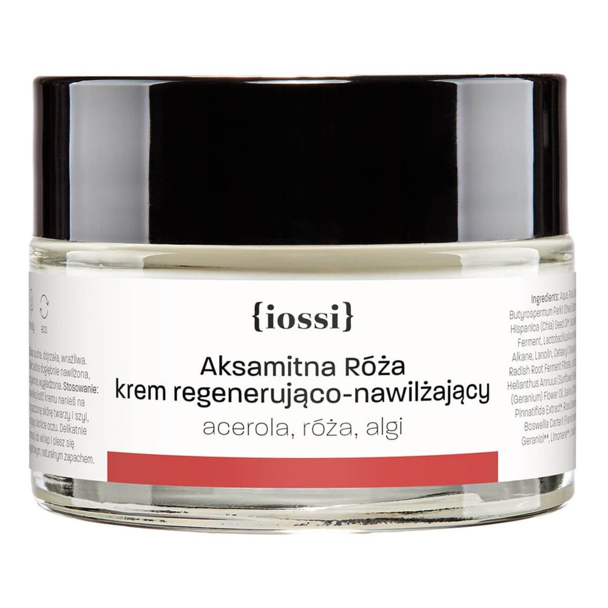 Iossi Aksamitna róża Regenerująco-nawilżający krem do twarzy 50ml