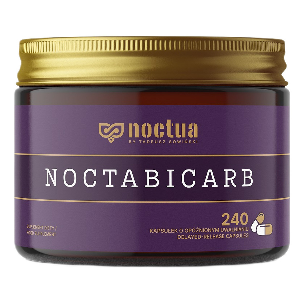 Noctua NoctaBicarb suplement diety 240 kapsułek