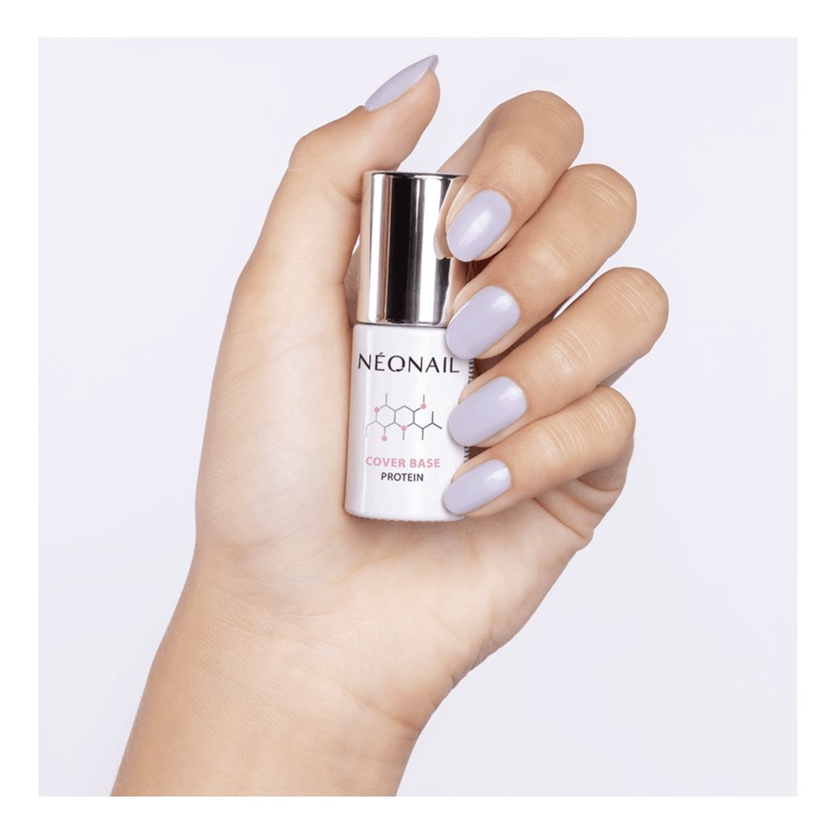 NeoNail Cover Base Protein Baza hybrydowa Pastel Blue 7ml