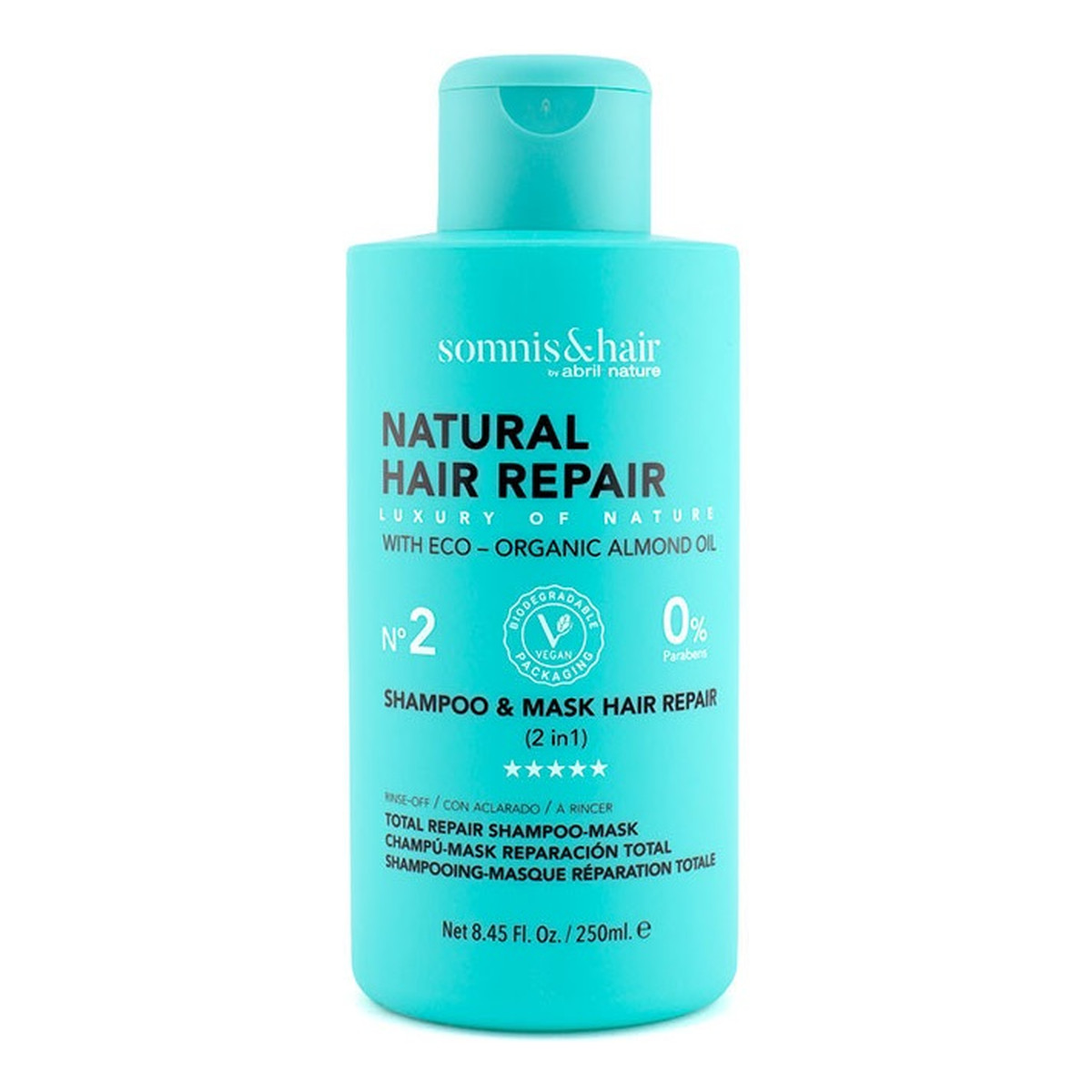 Somnis&Hair Natural Hair Repair szampon i maska do włosów 2w1 250ml