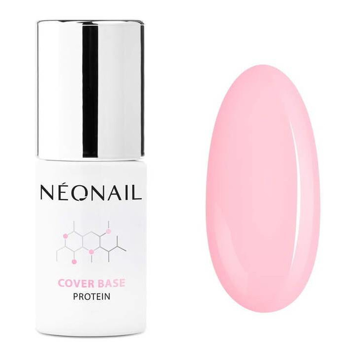 NeoNail Cover Base Protein Baza hybrydowa Pastel Apricot 7ml