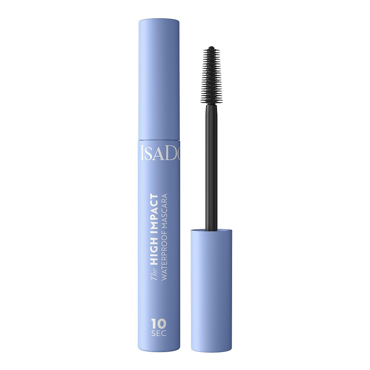 Isadora 10 sec high impact waterproof mascara wodoodporny tusz do rzęs 01 black 9ml