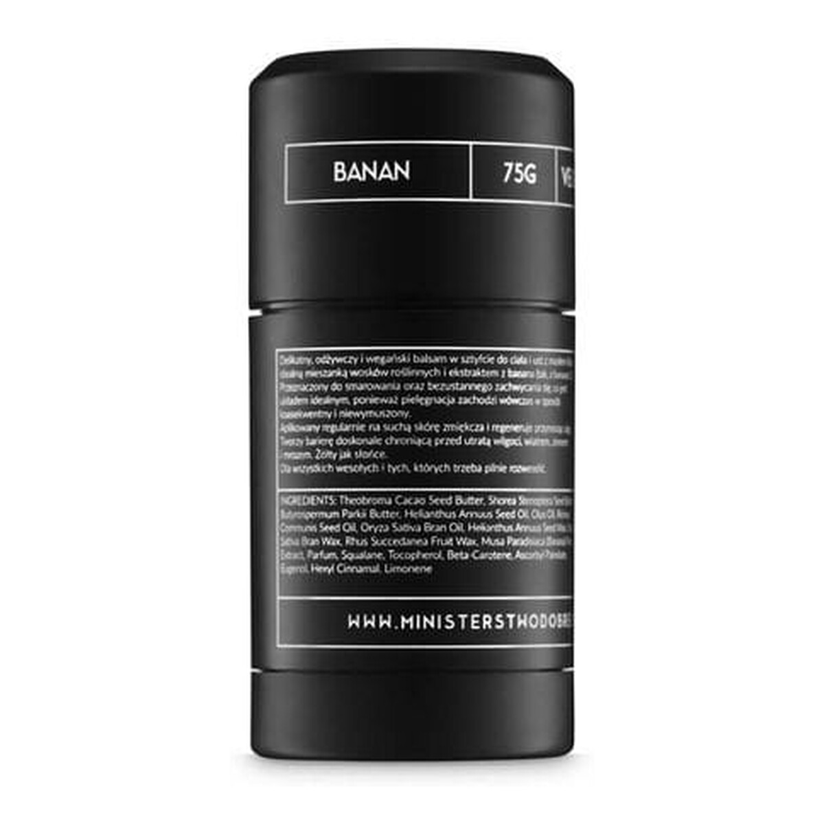 Ministerstwo Dobrego Mydła Regenerujący balsam w sztyfcie Banan 75g