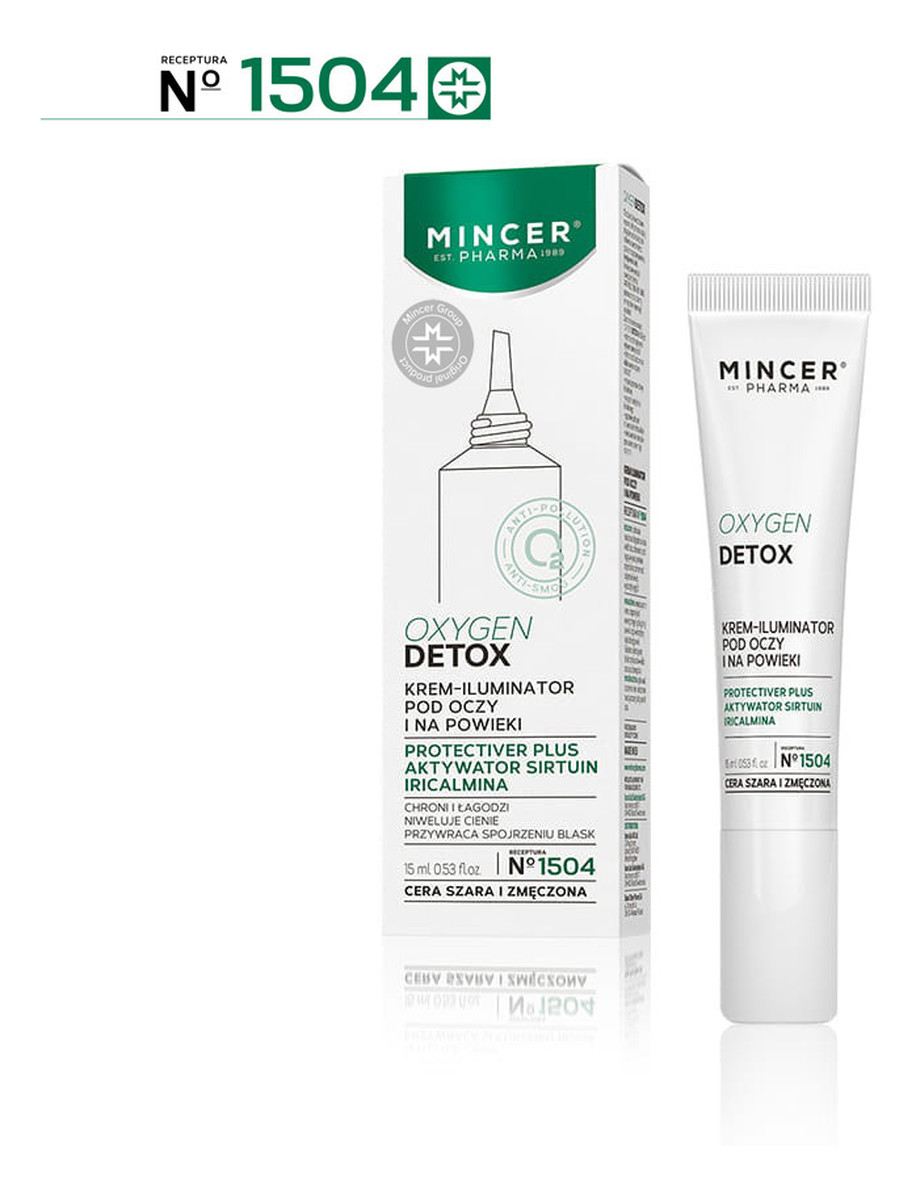 Naprawczy krem-iluminator pod oczy i na powieki No 1504