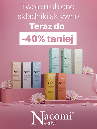Składniki aktywne Next Level  Nacomi -40%