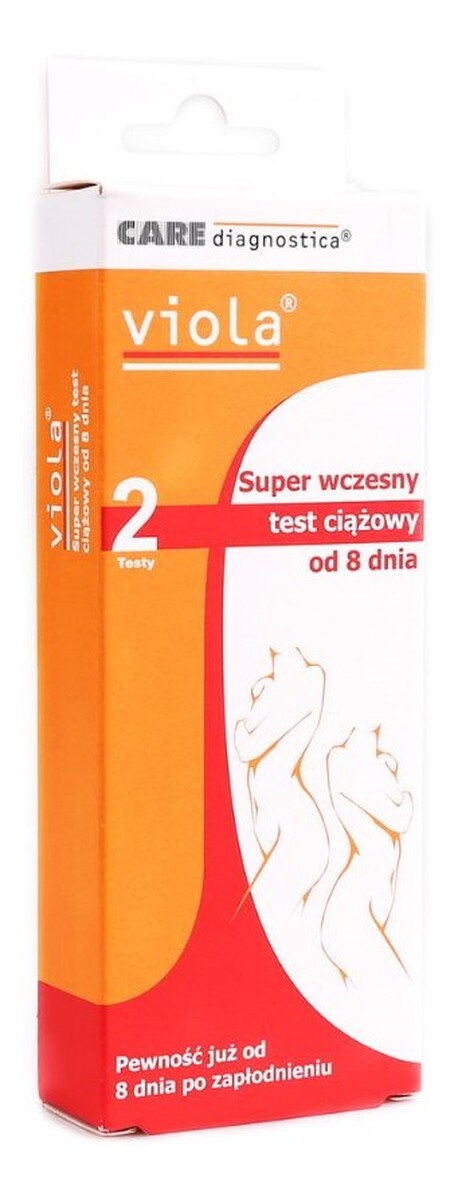 Viola super wczesny test ciążowy od 8 dnia 2szt