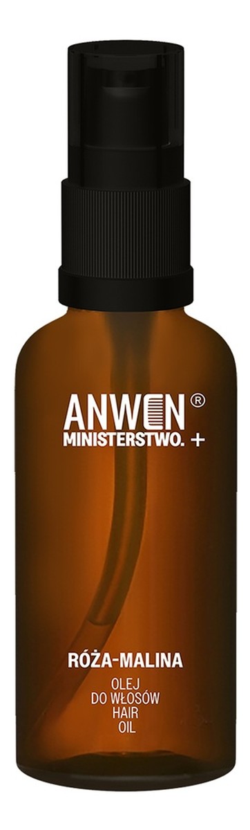 olej do włosów róża malina