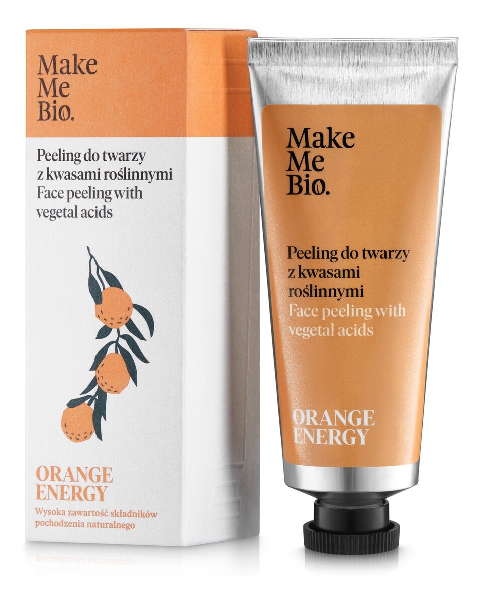 Peeling do twarzy z kwasami roślinnymi