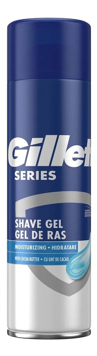 Moisturizing nawilżający żel do golenia