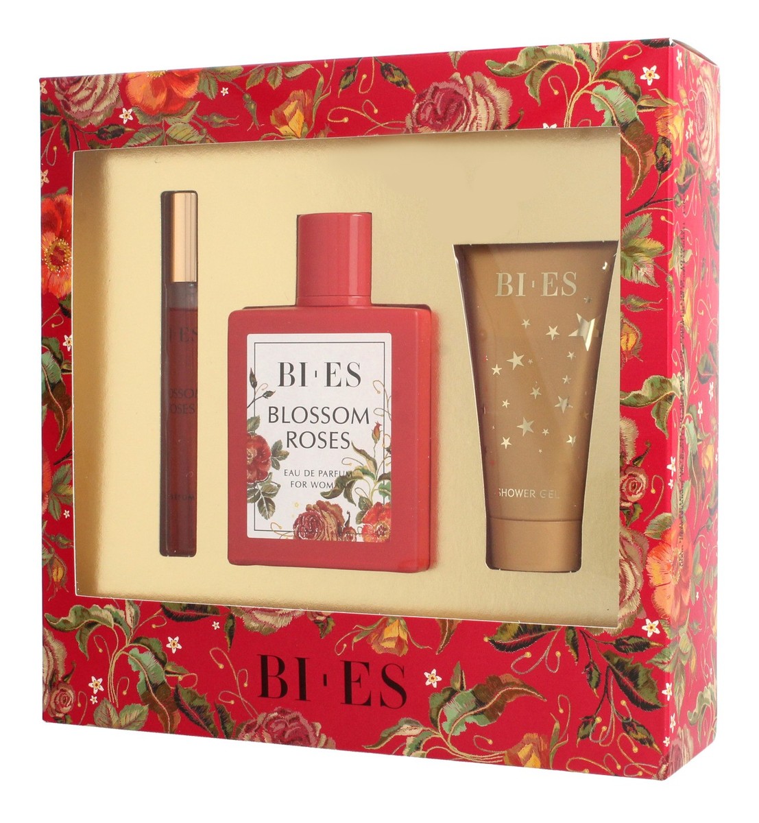 Komplet (woda perfumowana 100ml+parfum 12ml+żel pod prysznic 50ml)