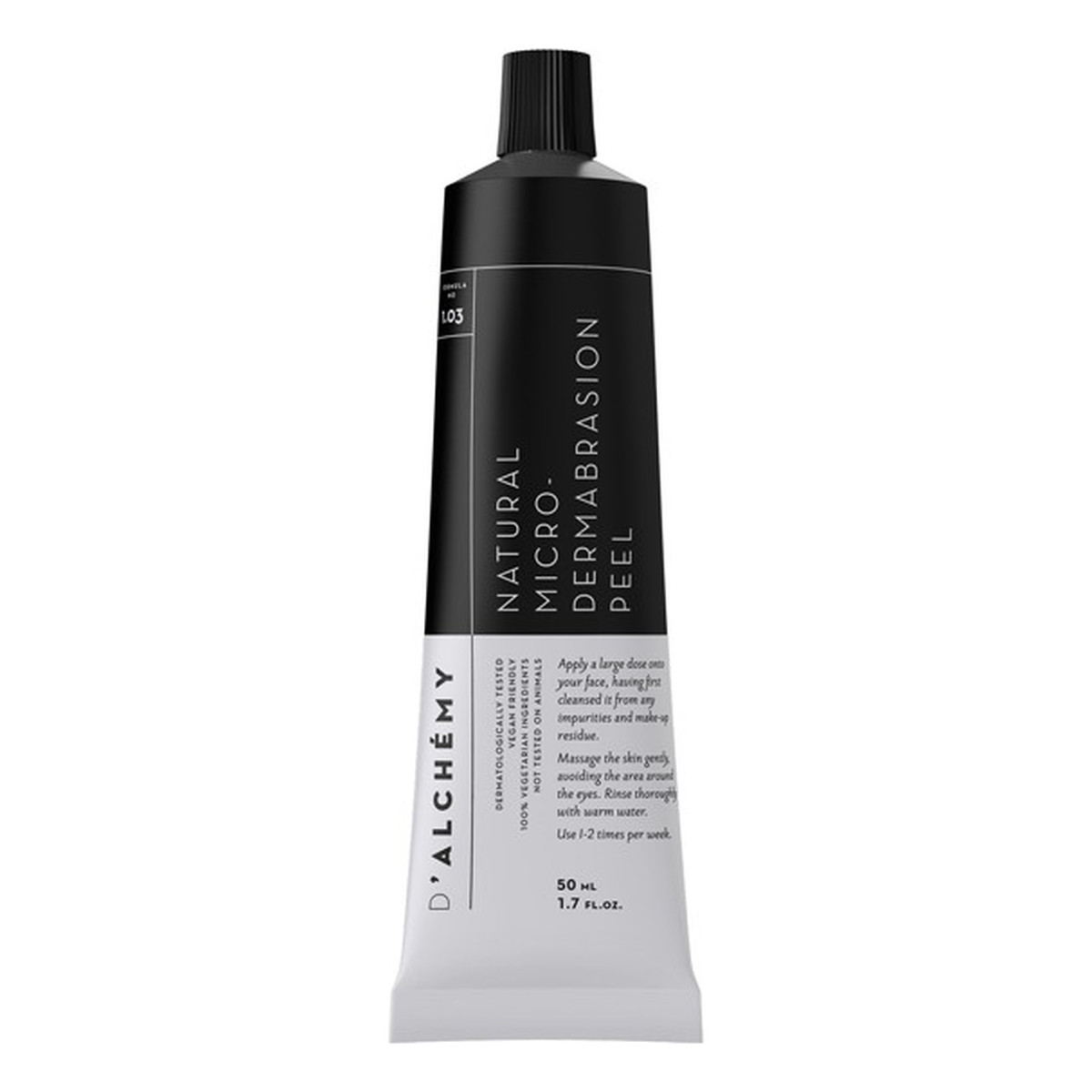 D'Alchemy NATURAL MICRO-DERMABRASION PEEL Peeling do twarzy 50ml