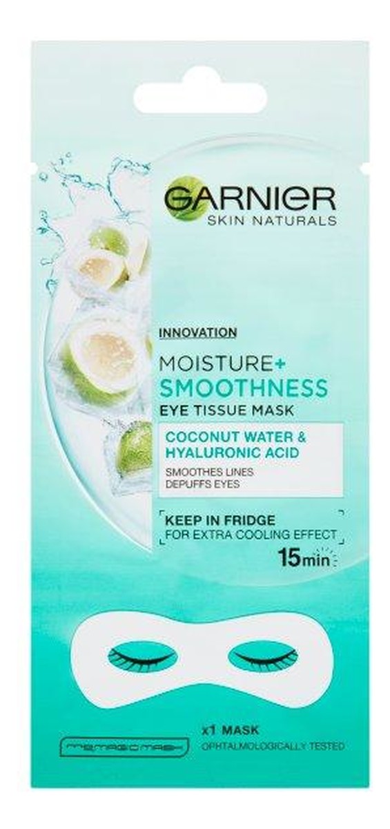 Moisture+ Maska pod oczy Coconut Water & Hyaluronic Acid