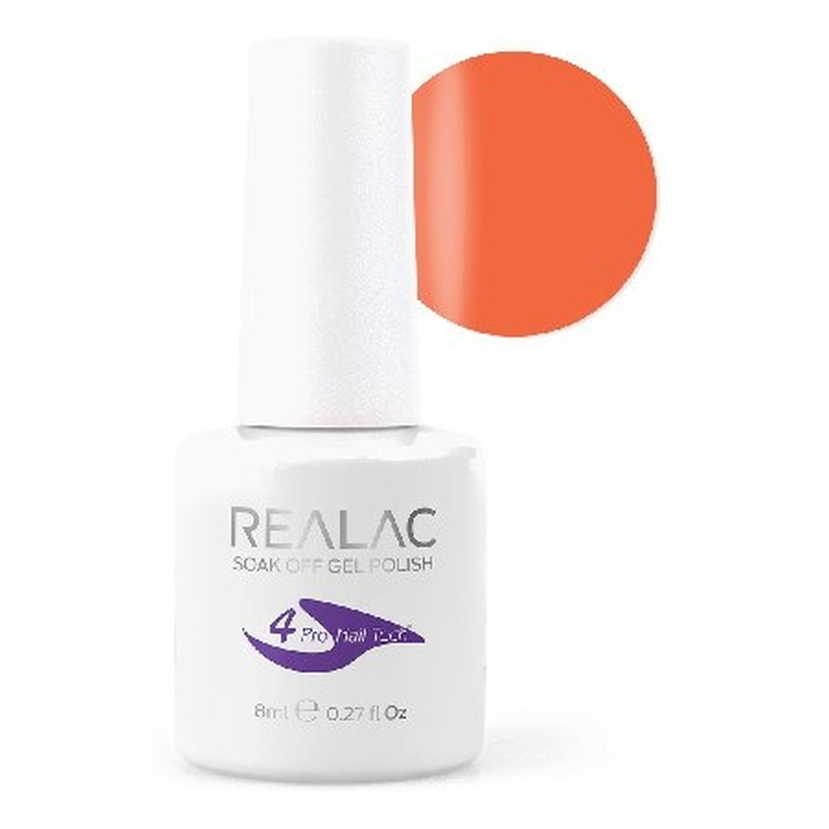 Realac 4PRO NAIL TECH lakier hybrydowy 8ml