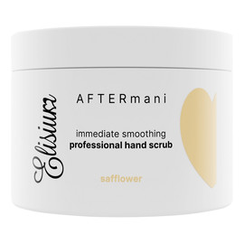 Aftermani wygładzający peeling do rąk safflower