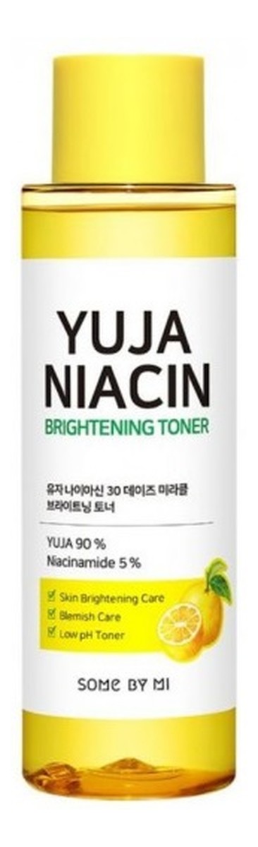 Yuja niacin miracle brightening toner rozjaśniający tonik do twarzy