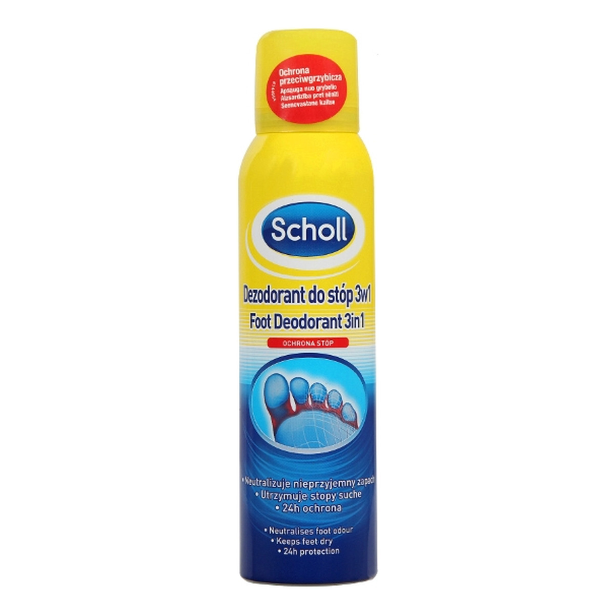 Scholl Dezodorant Do Stóp 3w1 150ml