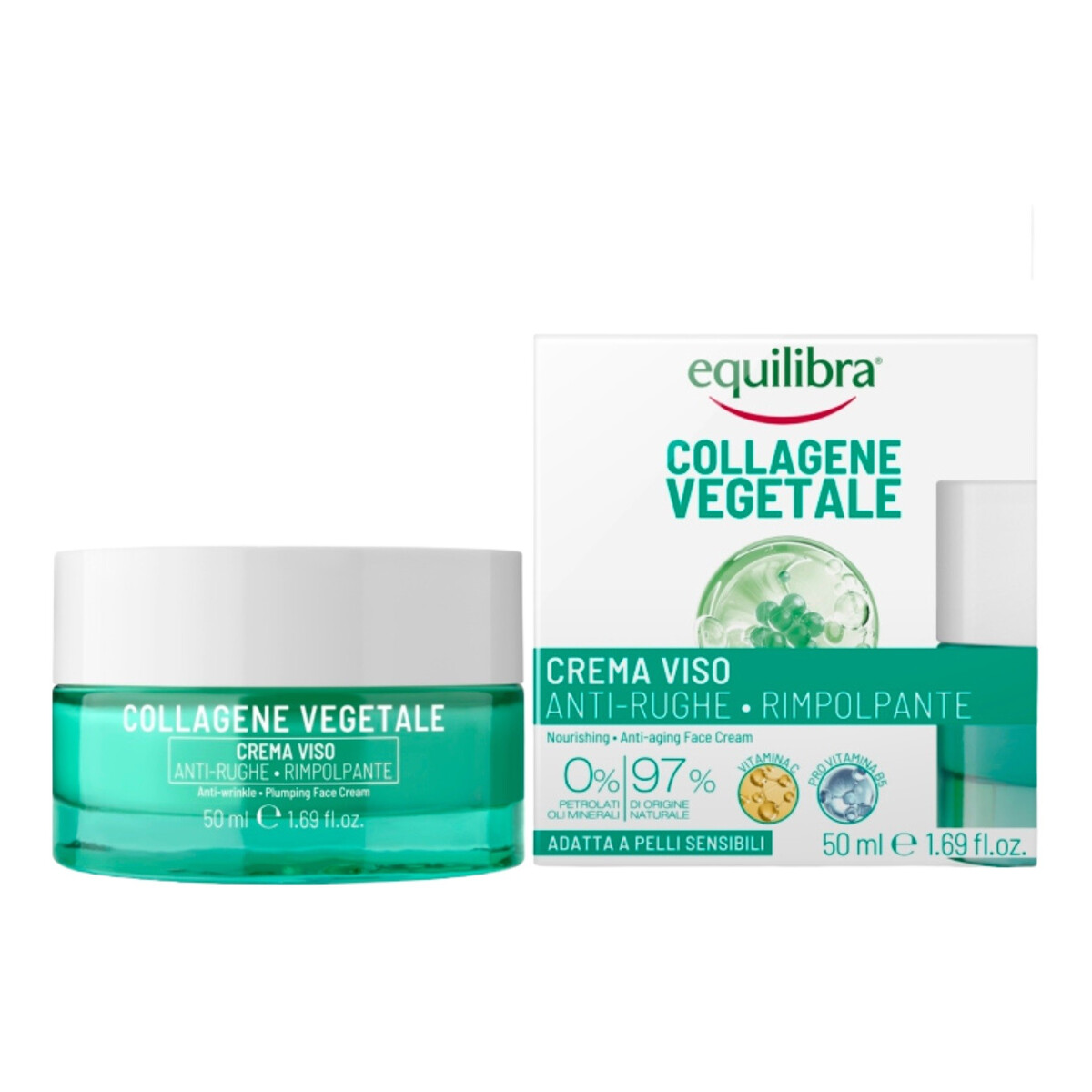 Beauty Formulas EQUILIBRA COLLAGENE Krem p/zmar.wypełniający 50ml