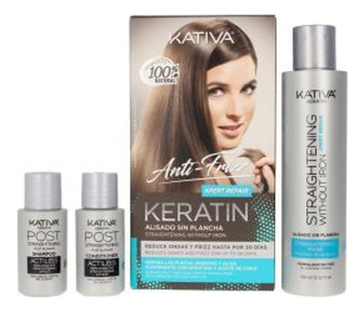 Anti-Frizz Xpert Repair Set Zestaw do keratynowego prostowania włosów