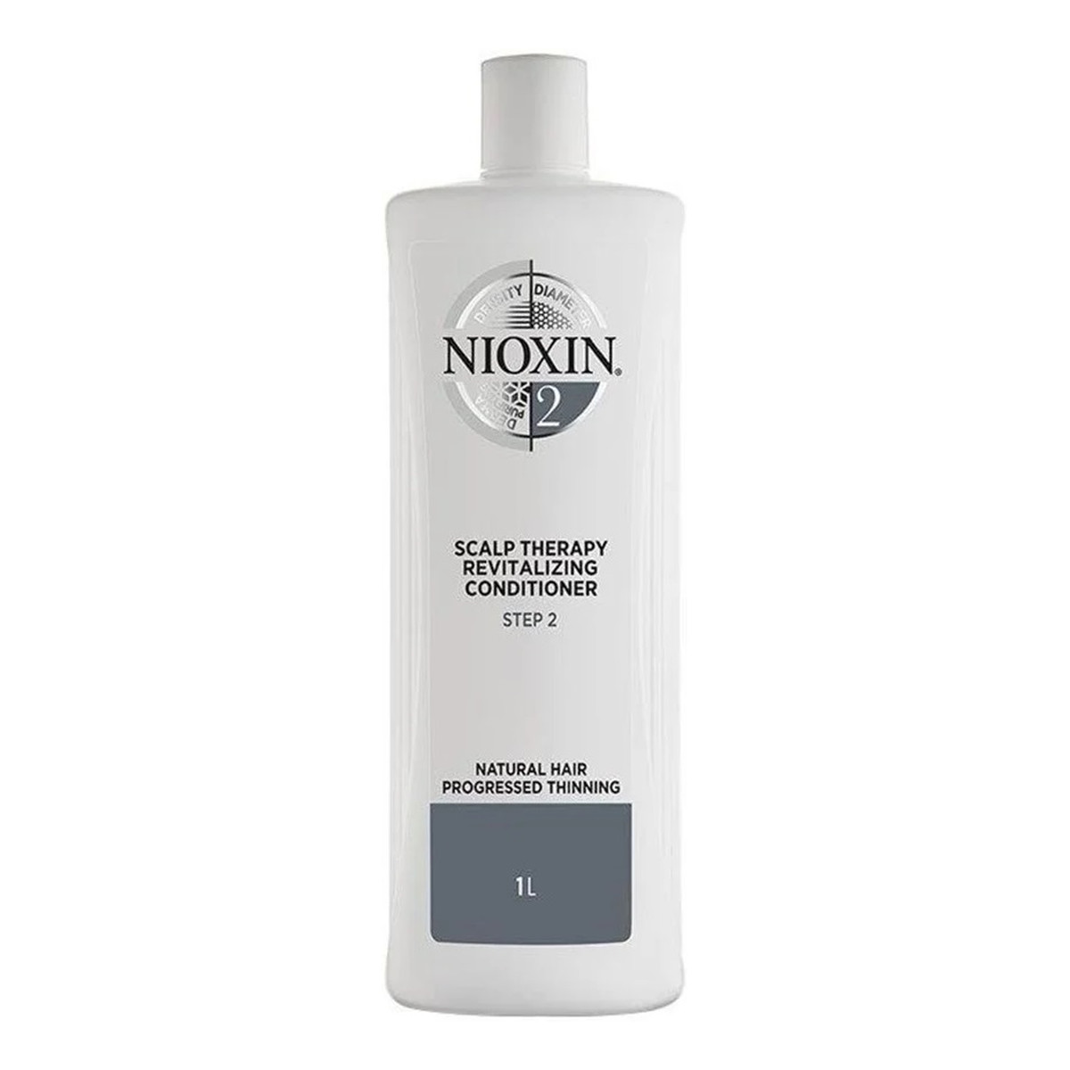 Nioxin System 2 scalp therapy revitalising conditioner odżywka do włosów naturalnych znacznie przerzedzonych 1000ml