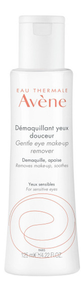 Eau thermale gentle eye make-up remover delikatny płyn do demakijażu oczu