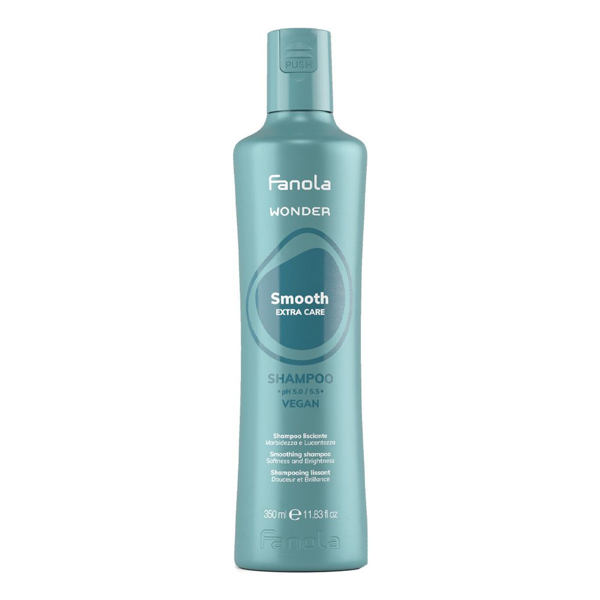 Fanola Wonder smooth extra care wygładzający szampon do włosów 350ml