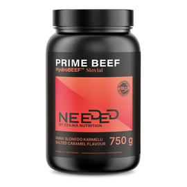 Prime Beef suplement diety w proszku słony karmel