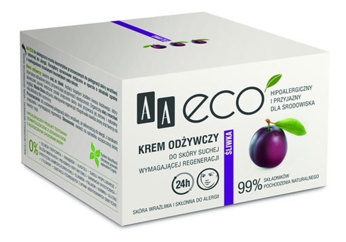 Krem Odżywczy Śliwka