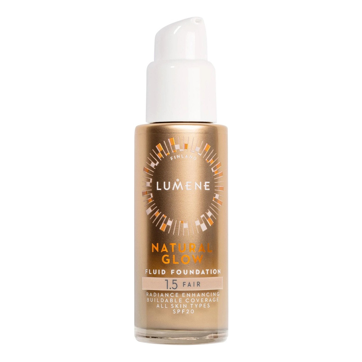 Lumene Natural Glow Fluid Foundation SPF20 podkład rozświetlająco - wygładzający 30ml