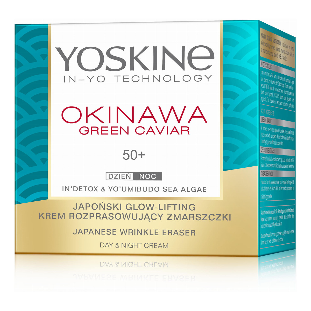 Yoskine Okinawa Green Caviar 50+ krem rozprasowujący zmarszczki 50ml